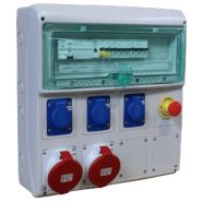 MCSCKA0092M2 - Armoire électrique de chantier - Kaedra H2MC - porte transparente et plastrons - 63A IP44 6kA_2