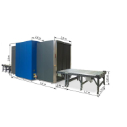 Scanner de fret à rayons X avancé à double vue pour inspection de marchandises consolidées et palettisées - HI-SCAN 180180-2is pro_2