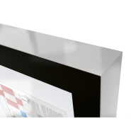 Vitrine murale Edge épaisseur 80 mm - Réf : 501100 - Verre sécurisé et cadre aluminium_2