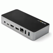Dock USB-C - Station d'Accueil à  Double àÉcran 1080p HDMI - 65W Power Delivery - 1x USB-C, 3x USB-A,_2