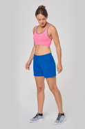 Short jersey sport femme - Réf: PA152 - 100% coton - Marque PROACT - Tailles XS à XXL et multiples coloris_2