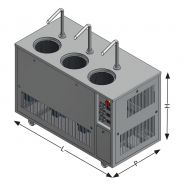 Bar à chocolat conçu pour un tempérage précis et efficace