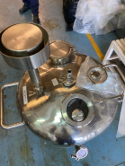 Cuve inox d'occasion 100 litres avec agitation - référence : c5379_2