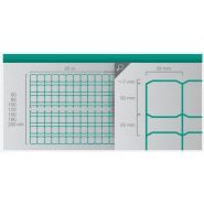 Décoplax - clôture grillagée cavatorta - rouleaux 25 m - galvanisé et plastifié_2