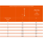 Élingue chaîne de levage 1 brin en acier grade 100  - REF : 23150Y_2