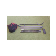 Filet de practice de golf auto-porté GAHFP - système de montage par emboîtement - structure légère et portable_2