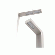 Luminaire d'éclairage public hulla / led / 105 w / 11550 lm / en aluminium / hauteur conseillée 6 m