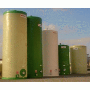 Cuve de stockage avec vanne cadenassable pour engrais liquide