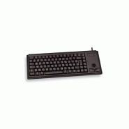 G84-4400 TRACKBALL KEYBOARD Clavier filaire miniature, trackball, PS2, noir, AZERTY - FR_2