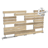 Clôture PVC personnalisable - CHLORIS PRESTIGE - sur-mesure avec options de couleur et hauteur ajustable_2