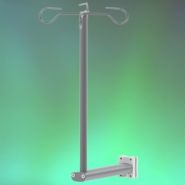 E Cart LD 7 - Pré-configuration pour écran - Chariot informatique médical - Ergonoflex - Aluminium anodisé - 25 kg_2