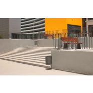 Embondeiro - Poubelle publique Larus - acier ou maille d'acier - 55L_2