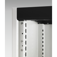 Établi monobloc Cubio avec armoire à 3 tiroirs - 41002010.11V - finition RAL 7035/RAL 5010 - plateau bois multiplis 40 mm_2