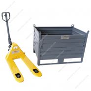 FPBF25 L950 - Transpalette manuel court Ferplast - 2500 kg - Fourches 950 mm - Largeur 550 mm_2