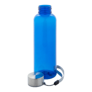 Gourde RPET - 500 ml, plastique sans BPA avec bouchon inox et cordelette_2