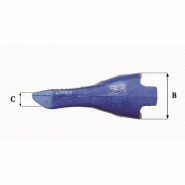 Dents pour godet FK1 DPE - Marque Fastkey - Références et dimensions détaillées_2