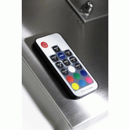 Porte-menu mural à LED couleurs en inox 4xA4 | Securit - CU937_2