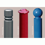 Potelet urbain amovible Primabloc - 3 pommeaux différents_2