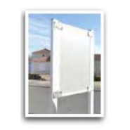 Vitrine extérieure TRADITION - épaisseur 30mm - affichage de 2 à 18 A4 - aluminium anodisé ou peint_2