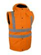 Blouson/Gilet 2 en 1 haute visibilité - Manches amovibles, doublure polaire - Normes EN ISO 13688, EN ISO 20471, EN 343-2019_2