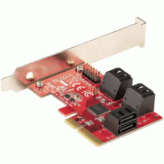 Carte PCI Express SATA 6 ports - Carte Contrôleur PCIe SATA - 6Gbps - ASM1166 Non-Raid - Convertisse_2