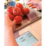 Balance pour commerce avec imprimante thermique intégrée