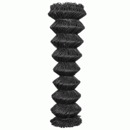 Vidaxl clôture à mailles acier 25 x 1,5 m gris 142431_2