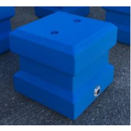Bloc béton anti-intrusion - BLOCLEST 700 - lestage 850 kg - 700x700x700 mm_2