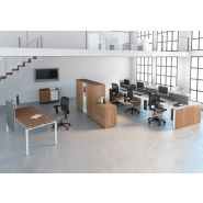 Bureau d'entreprise open space - coworking, desk sharing et mobilier professionnel - Burostock_2