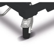 Table élévatrice hydraulique Unicraft HT 300 M - fabrication allemande, levée par pédale, roues pivotantes Ø125 mm_2