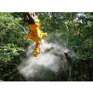 Taille-haie hydraulique LEM Ø900 - KIROGN - largeur de coupe 90 à 154 cm - corps léger et inoxydable_2