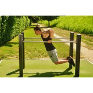 Barres parallèles senior - parcours de santé Proludic - JPS15-S-M - 1,70 m de largeur - 14 ans et plus_2