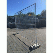 Barrière de chantier grillagée t4 m2.45 - id protech_2