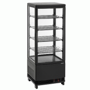 Mini vitrine réfrigérée 98L2T noir 700698 Bartscher_2