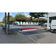 Roadblocker automatique escamotable - hauteur 50 cm - longueur jusqu'à 6m - RB50-C50FP Roadblocker automatique escamotable - hauteur 50 cm - longueur jusqu'à 6m - RB50-C50FP