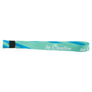 Bracelet festival personnalisable en polyester - verrou de sécurité en plastique - marquage sublimation recto-verso_2