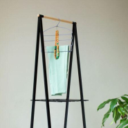 Cintre à pantalons Brabantia -Dark Grey pour 4 pantalons ou jupes_2