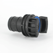 Demi-raccord symétrique avec verrou - DN 50 mm - Embout annelé Ø 55 mm - PP_2