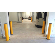 Borne bollard - Absorption des chocs - Diamètre 190 mm - Hauteur personnalisable 835 à 1200 mm - Fourreau rotatif breveté A-Safe_2