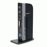 Station d'Accueil pour Ordinateur Portable USB 3.0 à  Double àÉcran avec HDMI et DVI/VGA, Hub USB-A 6x_2