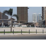 Borne Hospitalet - base encastrable H214PS - acier zingué avec anneau inoxydable_2