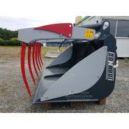 Godet grappin crocodile EURO/MAILLEUX - Sonarol Multibenne BMS LK SNR 1500 - Largeur 1500 mm, 2 vérins hydrauliques_2