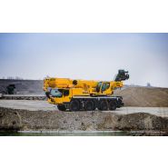 LTM 1090-4.2, grue Liebherr avec contrepoids total de 22,50 tonnes