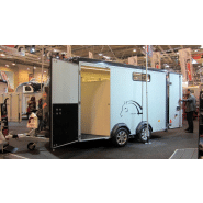 Van 3 places pour chevaux - Cheval Liberté Minimax avec suspension Pullman 2 et châssis surbaissé_2