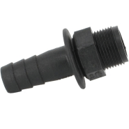 Raccord annelé - Droit - M 3/4