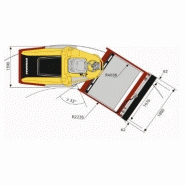 Rouleaux monocylindres Dynapac CA134/144 - 5 500 kg - Moteur John Deere 62 kW_2