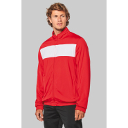 Veste de survêtement unisexe - Réf: PA347 - PROACT - 100% polyester tricot - Coupe ajustée moderne_2