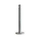 Cendrier poubelle Smoker's Pole - Rubbermaid - résistant aux intempéries - aluminium noir ou gris - compact et facile à vider_2