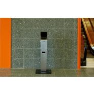 Cesar - Poubelle Cendrier - Velopa - Modèle Combiné en INOX et Acier Galvanisé_2