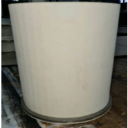 Manchette de forme cylindrique en LINAPLUS BLANC FG, usage alimentaire pour les machines de convoyage - lieu: près d'Evreux en Normandie - MTCP_2